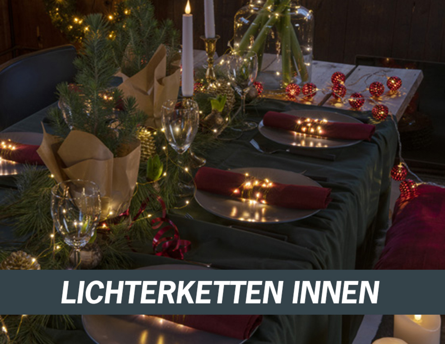 Lichterketten innen