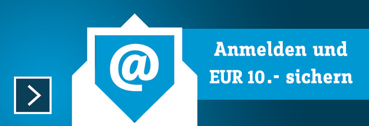 Sichern Sie sich Ihren 10€ Gutschein und profitieren Sie von tollen Newsletter-Vorteilen »