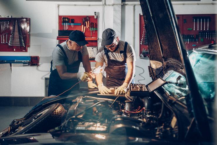 Arbeitsleuchte für Auto-Werkstatt