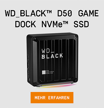 WD Black D50 Game Dock NVMe SSD