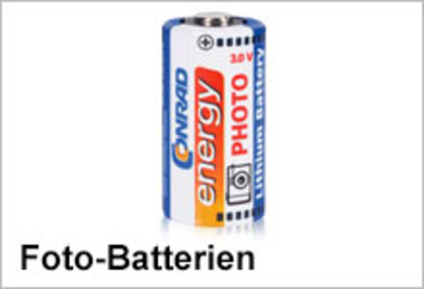 Conrad Energy Foto-Batterien