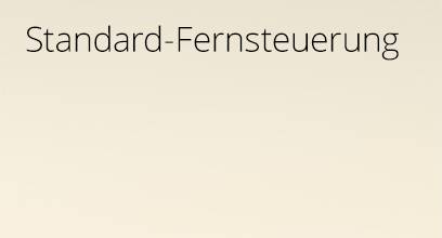 Standard-Fernsteuerung