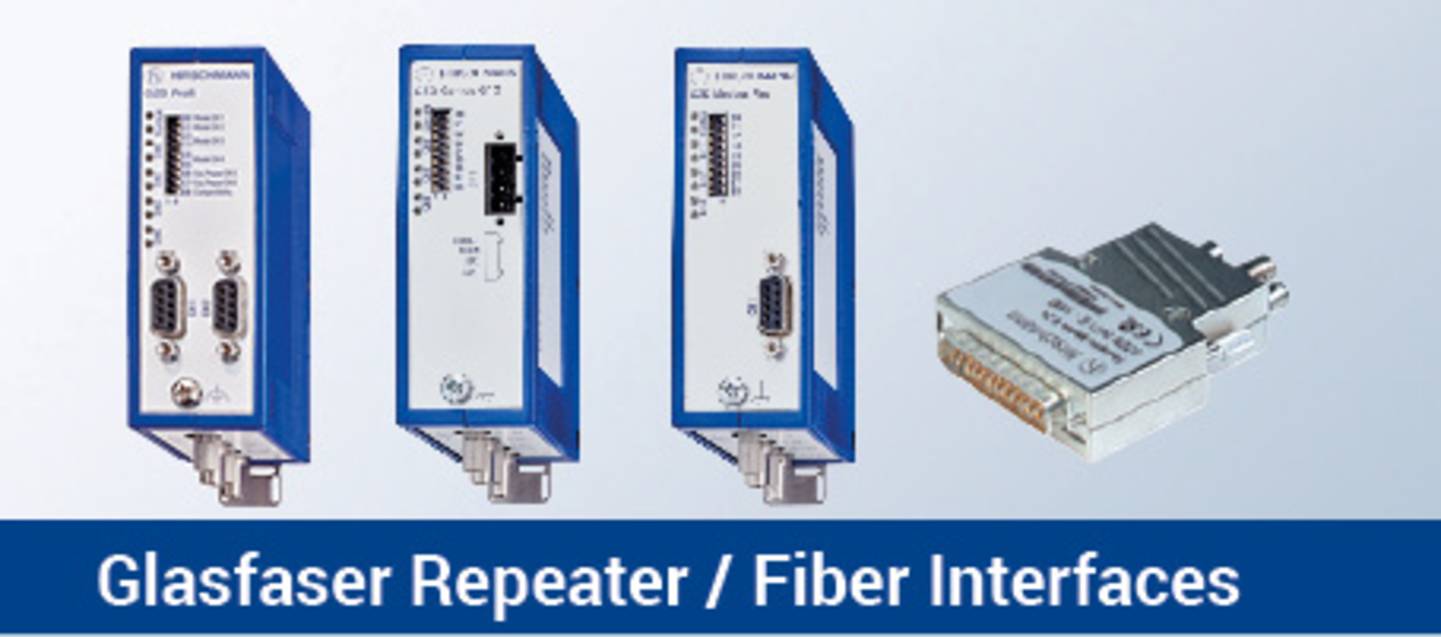 Glasfaser Repeater / Fiber Interfaces