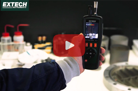 Extech VPC300: Video Particle Counter with built-in Camera