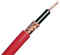 What should be observed when using coaxial cables?