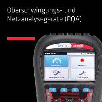 Oberschwingungs- und Netzanalysegeräte (PQA)