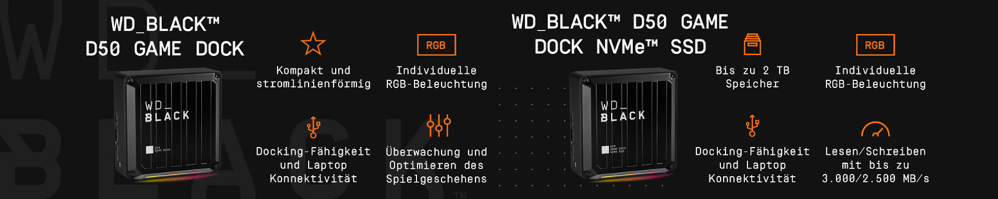 WD Black Game Dock