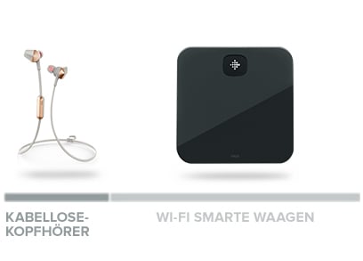 fitbit kabellose Kopfhörer & Wi-Fi Smarte Waage