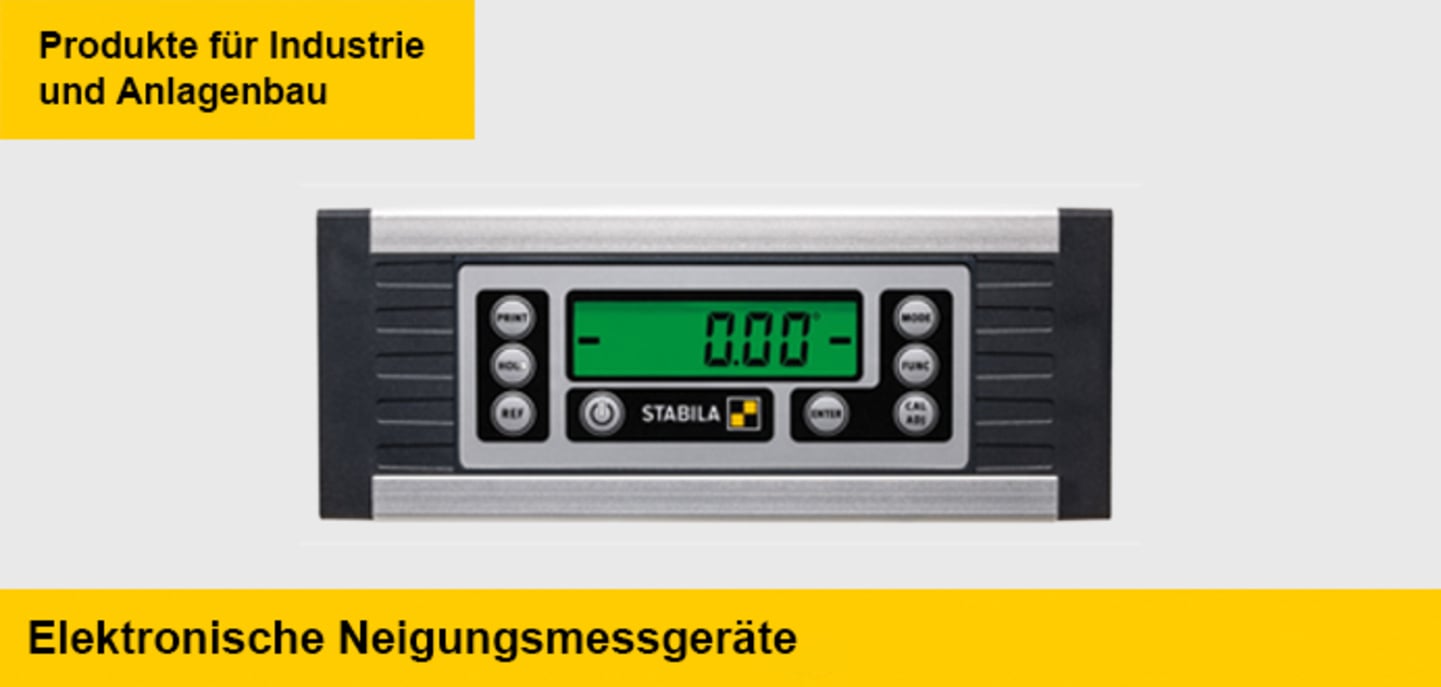 Elektronische Neigungsmessgeräte