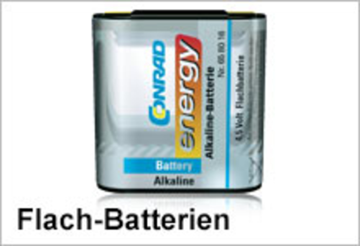 Conrad Energy Flach-Batterien
