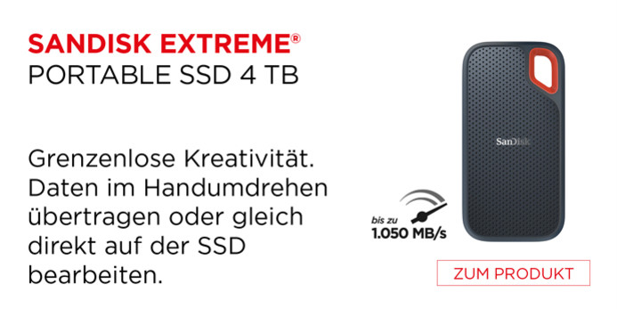 Sandisk Extreme Portable SSd 4 TB