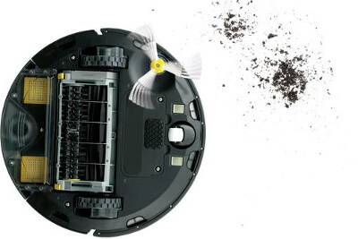 Saugroboter von unten