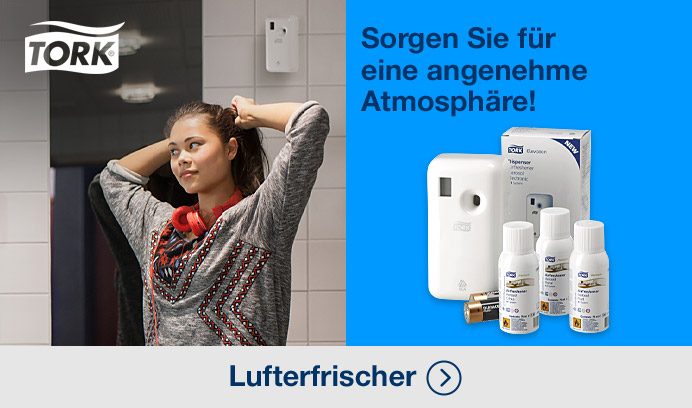Tork Lufterfrischer und Halterungen