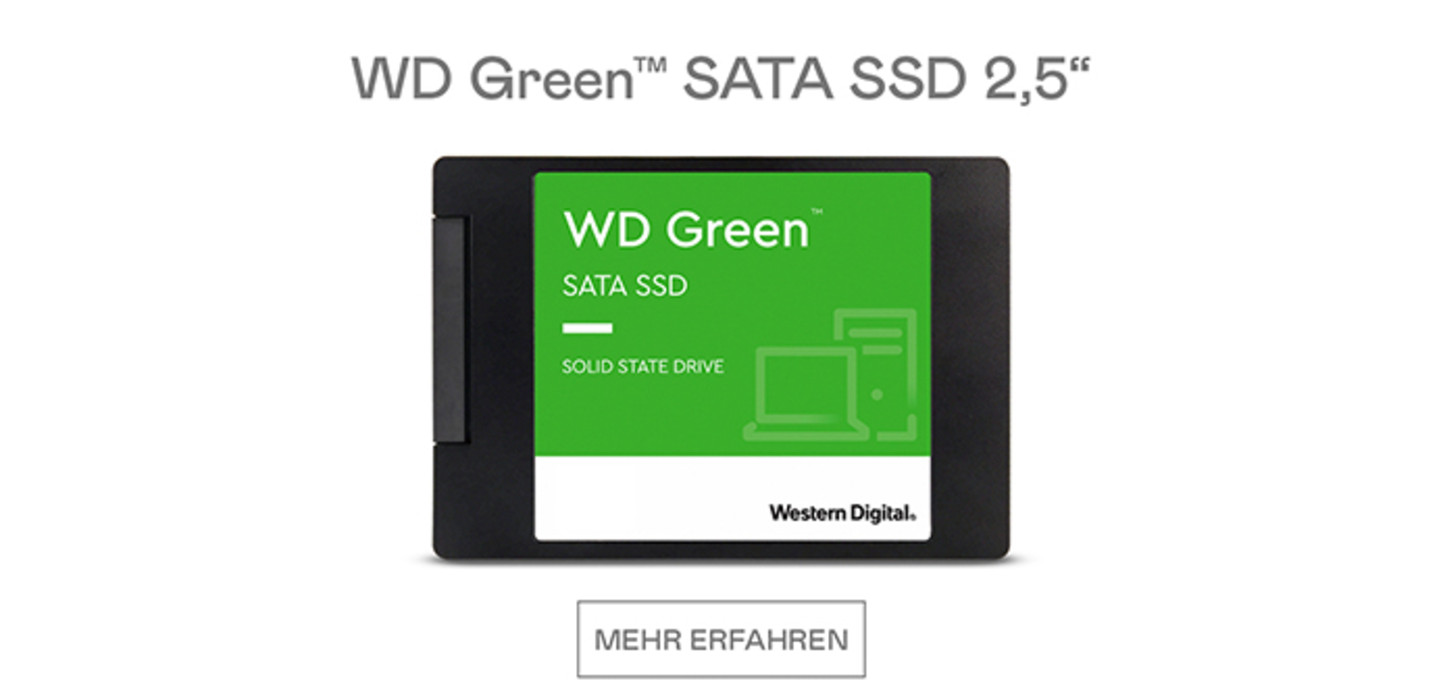 WD Green SATA SSD 2,5