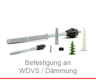 Befestigung an WDVS / Dämmung