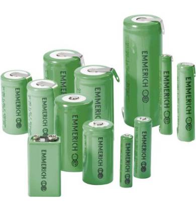 Verschiedene Spezialgrößen: AAA-Batterie, AA-Batterie, 9V Batterie, Mono C & Mono D Batterie