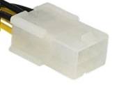 PCIe-Strom-Buchse 6pol.