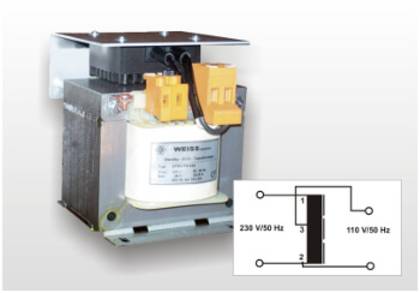 elma TT IZ71 Transformateur d'alimentation universel 1 x 230 V 1 x 6 V/AC,  12 V/AC 120 VA 10 A - Conrad Electronic France