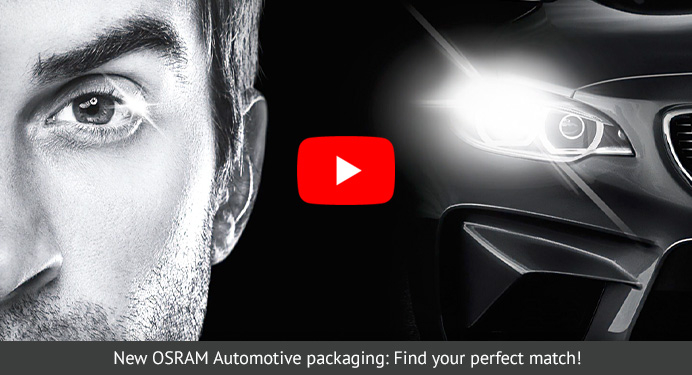 New OSRAM Automotive packaging: Find your perfect match!