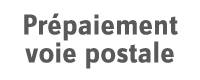 Payer avec le prépaiement par voie postale