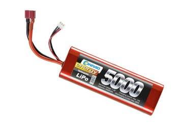LiPo-batteri i tåligt hårt fodral