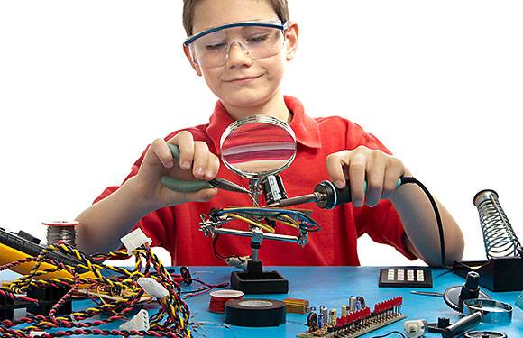 Löten für Schulklassen