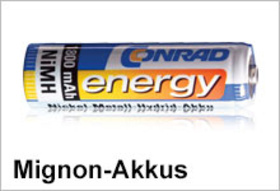 Conrad Energy Mignon-Akkus