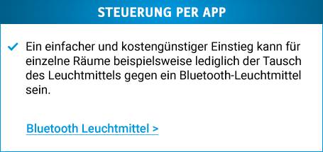 Steuerung per App