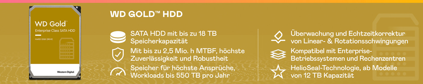 WD GOLD HDD