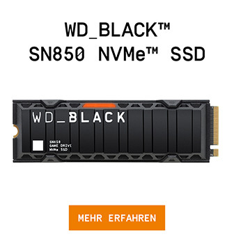 WD Black SN850 NVMe SSD
