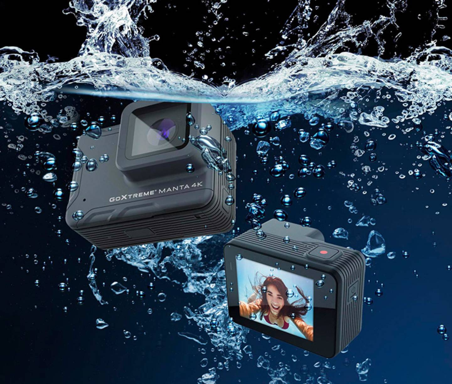 GoXtreme - Manta 4K Action Cam, Ultra HD, Full-HD »