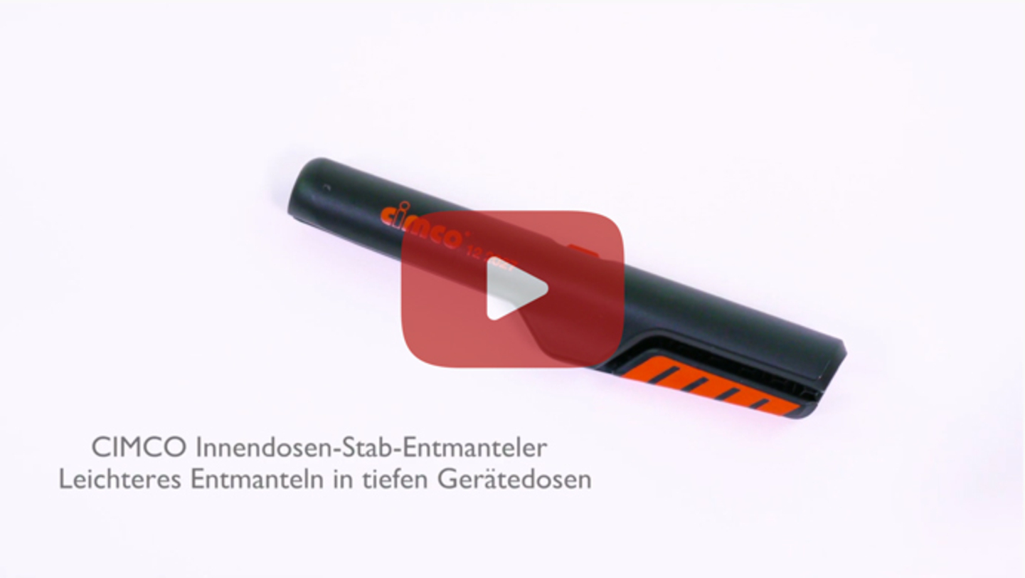 CIMCO Innendosen-Stab-Entmanteler