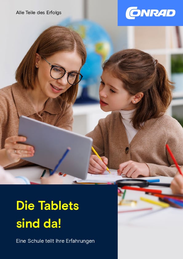 Weiterleitung um Whitepaper zum Thema "Die Tablets sind da!" anzufordern.