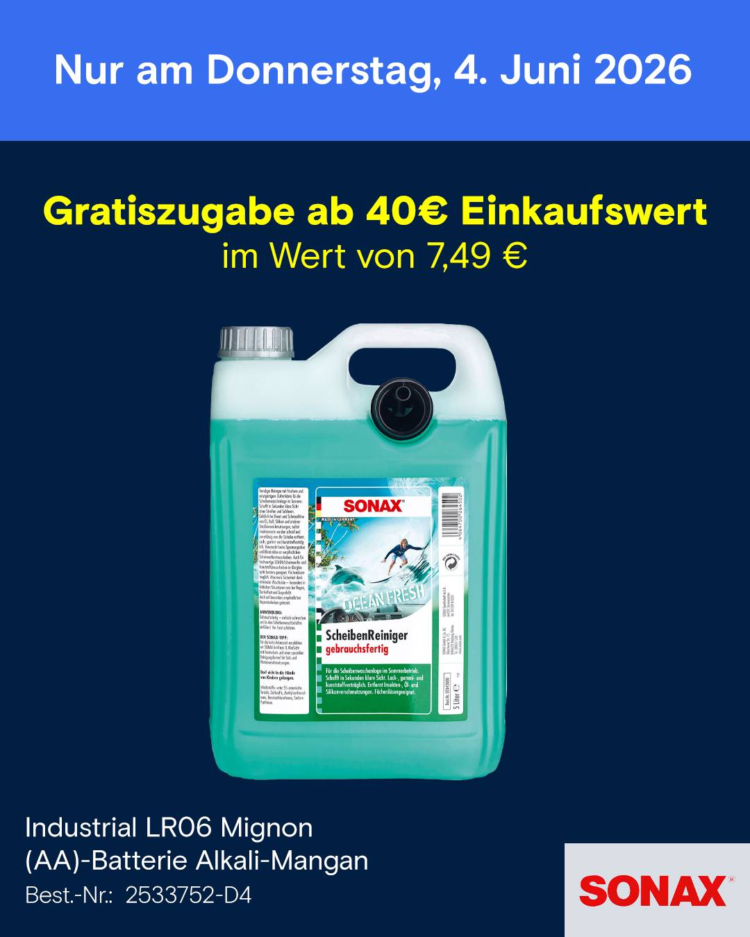 Coupon Donnerstag