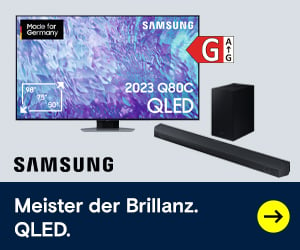 Samsung QLED TV 75 Zoll und Soundbar