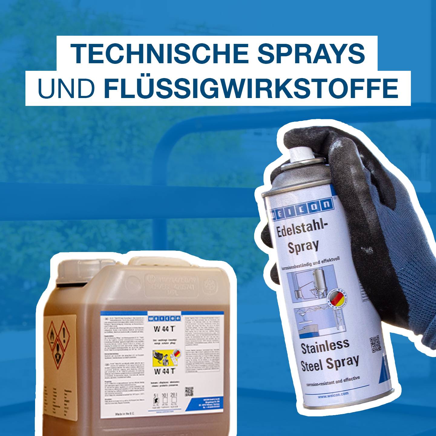 Technische Sprays & Flüssigwirkstoffe