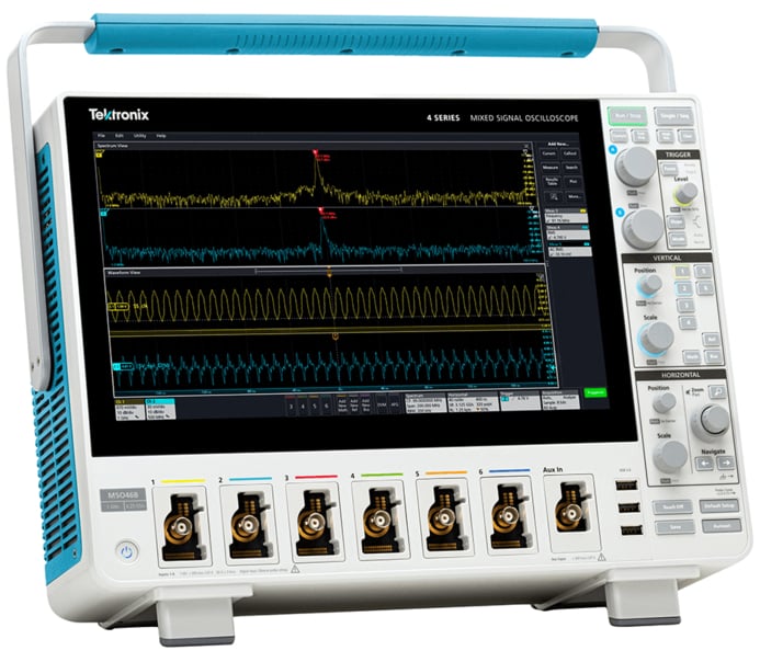 Rigol Funktionsgenerator mit großem Display und mehreren Kanälen zur Wellenformanalyse.