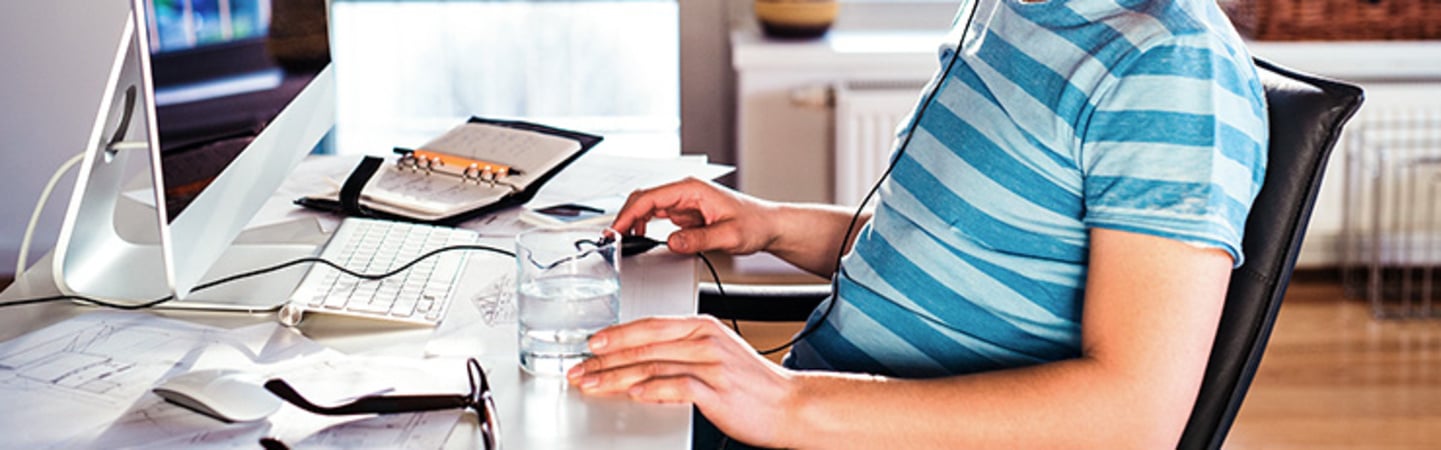 Technik rund um das Home Office →