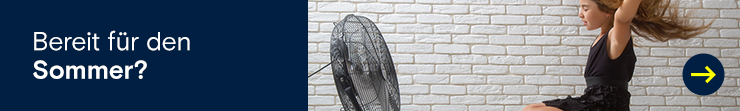 Ventilator, Luftkühler oder (Monoblock-) Klimaanlage →