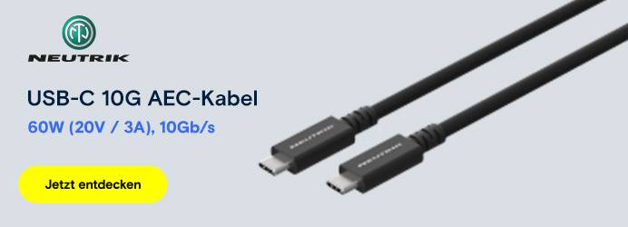 Neutrik - USB-C 10G AEC-Kabel