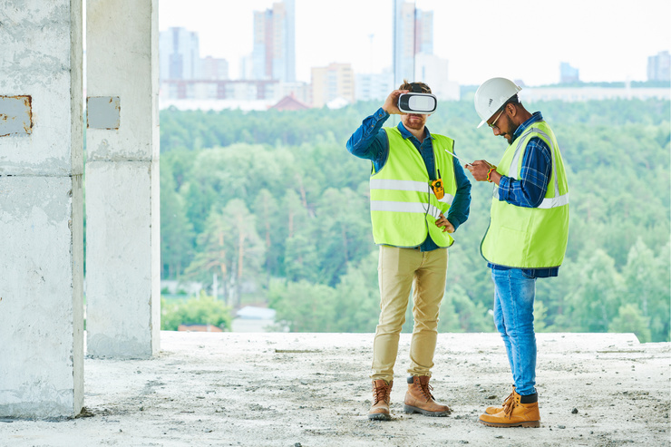 Baustellensicherheit mit Virtual und Augmented Reality 