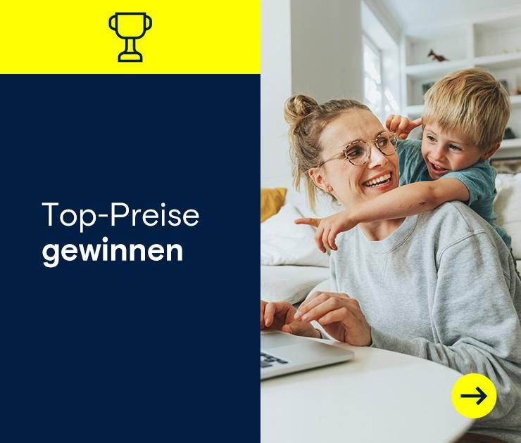 Spiel gewinnen, Gutschein sichern und an der grossen Hauptverlosung teilnehmen →