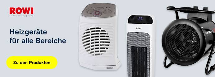 Heizgeräte für alle Bereiche