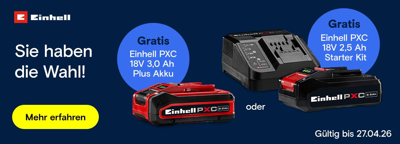 Einhell - Sie haben die Wahl!