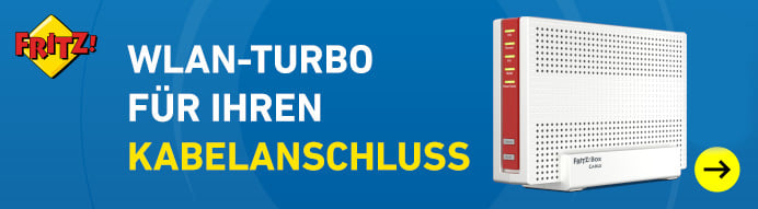 Weiterleitung zu WLAN Turbo für den Kabelanschluss