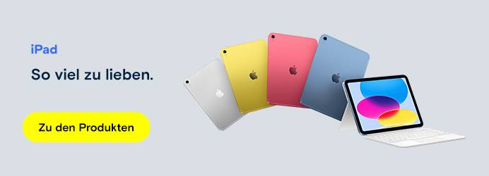Bild vom Apple iPad (2025) in allen Farben