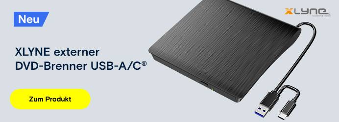 Xlyne externer DVD-Brenner