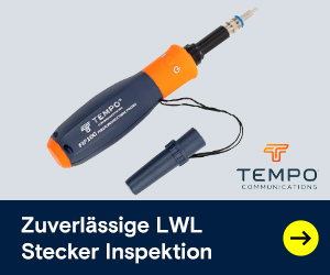 Tempo LWL Stecker Inspektion