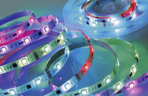 Bunte RGB LED-Streifen