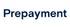 Prepayment